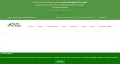 Desktop Screenshot of planta-artificial.com